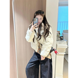 1506A/G78710/P89外套米白毛毛棉服氛围感设计棉衣1图片