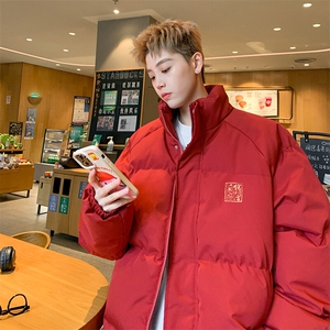 现货 抖音得物可供视频 冬季三防加厚羽绒棉衣外套面包棉服 81151图片