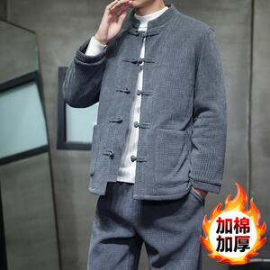 冬季风棉衣唐装夹棉加厚外套中式复古大码上衣男MY2531-P135图片