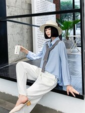 真两件披肩小衫，其它，林依芭莎