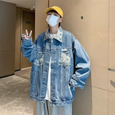 春季新款提华领牛仔夹克N01P45，男装夹克，星座1116-2