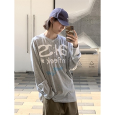 网图美式复古亚麻速干亨利领长袖t恤男女夏季新款潮牌休闲特P33，男装T恤，电商C306-1