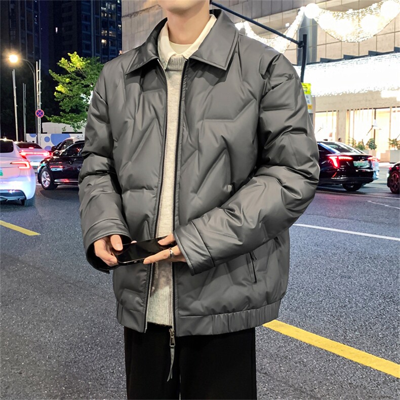 羽绒服数据2025新标90%白鸭绒有报告YR25335TP195控288，男装羽绒服，星座301B-1