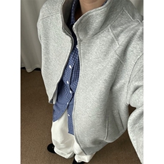 现货潮网图秋装新款立领开衫百搭卫衣外套运动夹克外套WT31特P58，男装夹克，电商C310