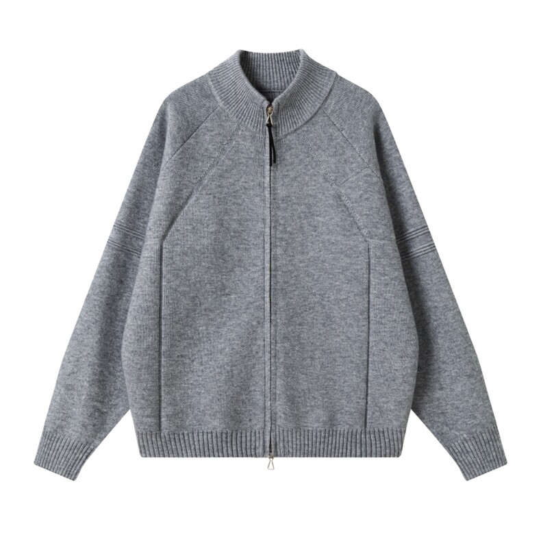 现货高品质可供抖音直播针织开衫双头拉链毛衣310A-2MYY5012P88,男装针织衫/毛衣,星座310A-2