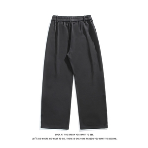 休闲三丝斜西裤裤子宽松大码男垂感直筒裤K8555-P35【特价】图片
