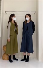 秋季马甲套装，女装马夹，唇蔻