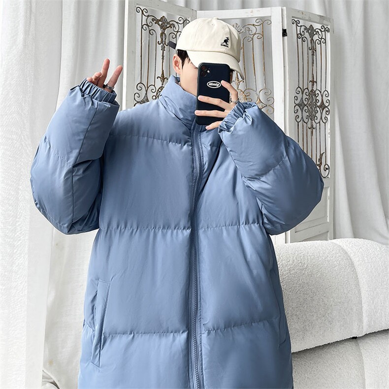 特批35备货10万光板可二开发情侣校服大码加厚御寒棉衣外套8922,男装棉衣,电商A128