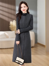 【热卖款新增颜色】2026年春季新款休闲打底衫+马甲裙两件套裙，女装套装/套裙，美沁