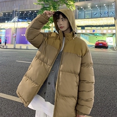 加厚羽绒棉服男宽松百搭潮流保暖冲锋衣外套M0787-P95，男装棉衣，星座308B-2
