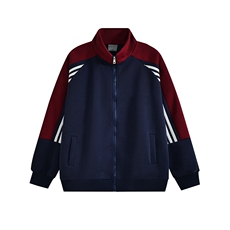 重磅boxy全棉500克拉链立领卫衣短宽加绒奥粒绒外套RH5362JR-P65，女装短外套，星座610B-1
