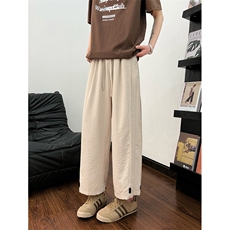 2025夏季新款潮牌百搭直筒阔腿裤休闲小脚九分裤男2533-P40控59，男装休闲裤，电商C305A