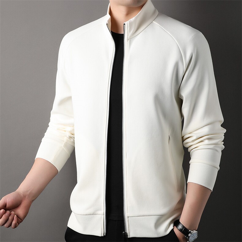 F86160精品男士休闲卫衣高品质简约灯芯布罗纹热感双面提花精工,男装卫衣,钱塘207-1