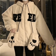 送手套高级感加绒加厚羊羔毛棉服女潮冬季新款棉衣棉袄C496-P130，男装棉衣，星座911-2(原星座613-2）