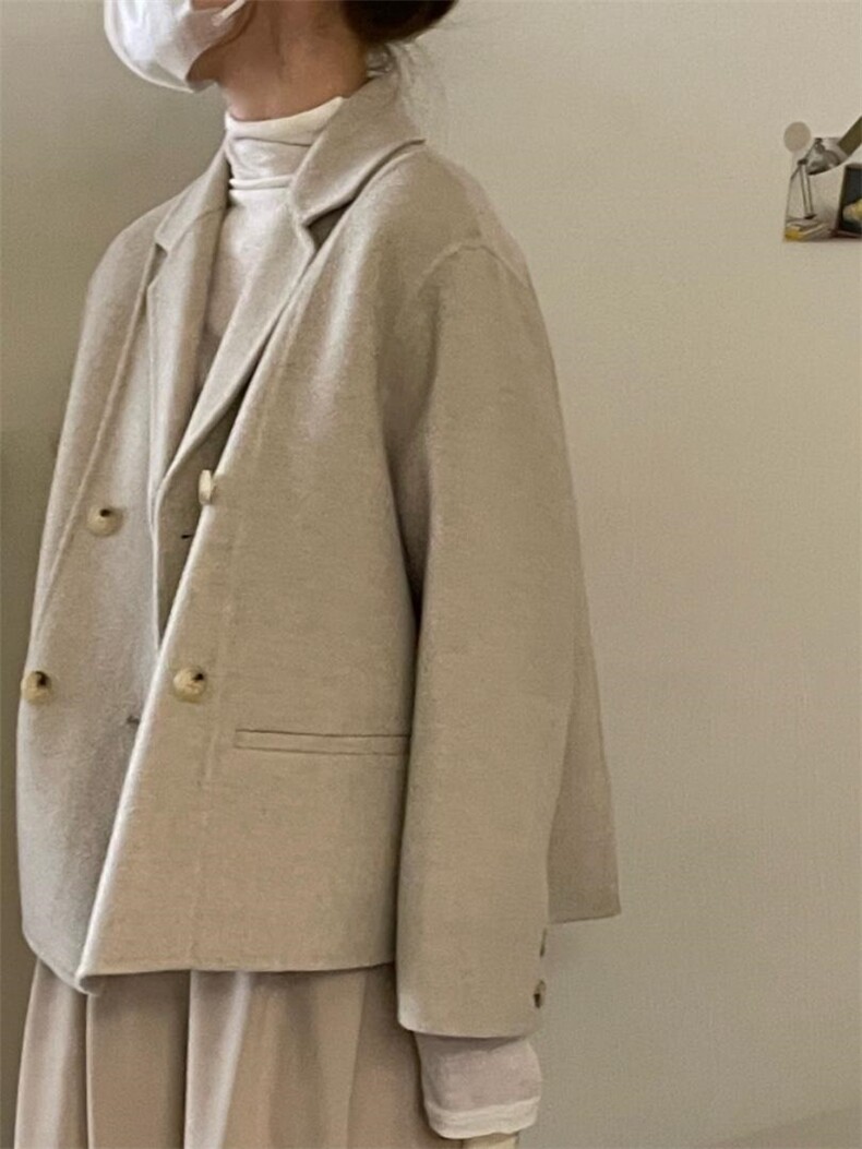 小短款西装大衣，女装西装，Comfort Zone 舒适区