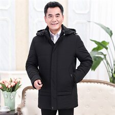 8802/父亲棉袄男中长款棉服大码男装外套爸爸棉衣老年人冬装，男装棉衣，星座1216（原钱塘722）