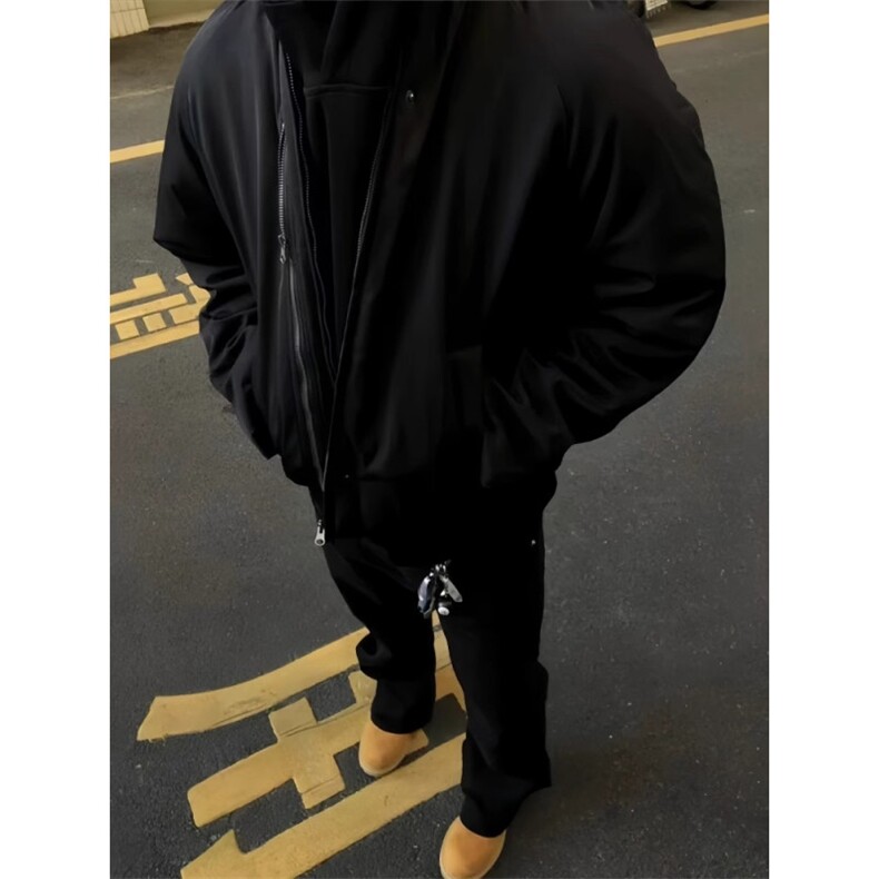 【有货】DXZ270-P95新款夹克棉服男冬季潮牌高级感宽松棒球服外套图片