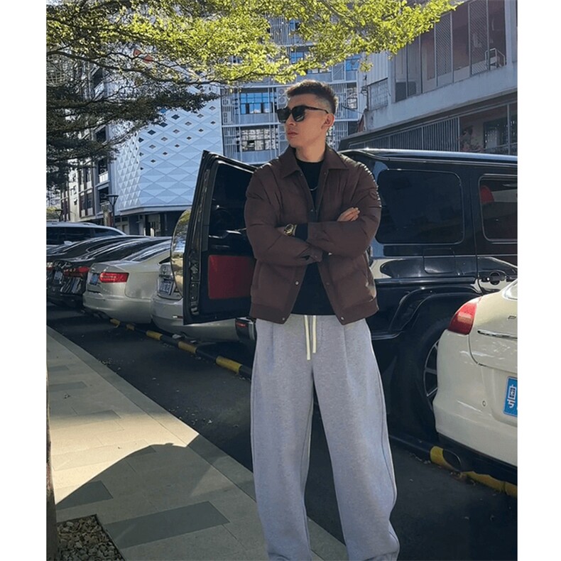 网图慎用~抖音直播新标羽绒服外套BY203/P185,男装羽绒服,电商B331