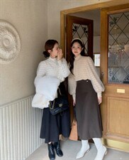 现货，羽毛纱打底裙，其它，墨初