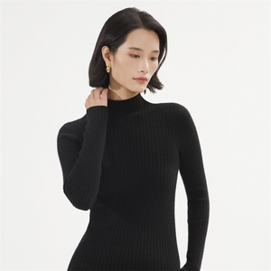 2024年秋冬新款女金丝轻松穿出高级感一线成衣修身打底衫百搭通勤