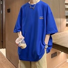华夫格t恤男短袖男大码五分袖酒店风HT73350-P22，男装T恤，电商A040