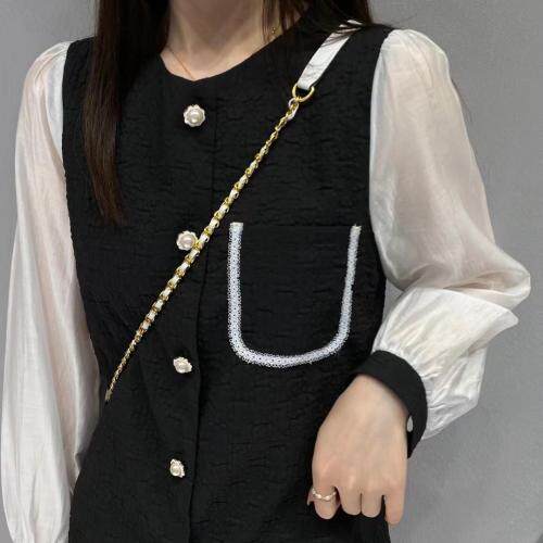 拼色连衣裙，女装连衣裙，U·M