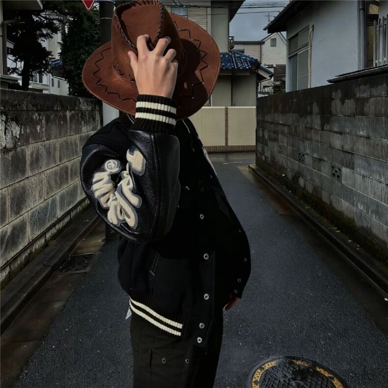 peter自主东洋1991幸运小恶魔棒球服vibe夹棉外套棉服cleamfit男,男装棉衣,星座1210-1