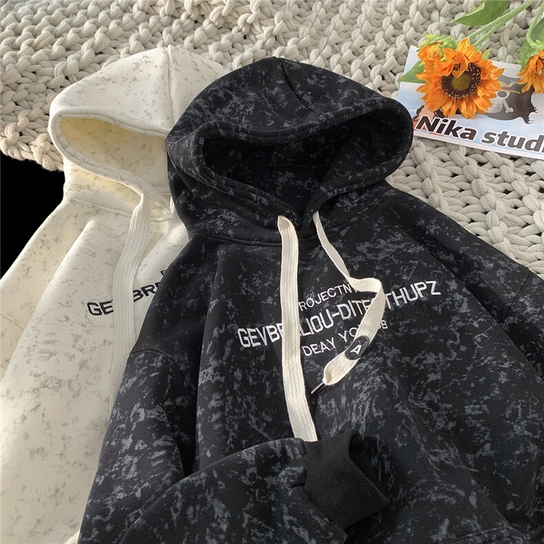 高品质扎染重磅连帽卫衣B386-DB61-批60-控98,男装卫衣,电商B386