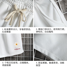 MK37059-P15冰丝短裤男士大码宽松休闲五分裤男运动中裤网格，男装休闲裤，电商A040A