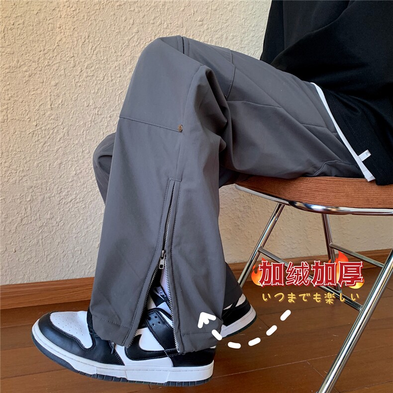 冬季机能裤加绒加厚休闲裤D329-QM555-P65控88面料聚脂钎维,男装卫衣,电商D329