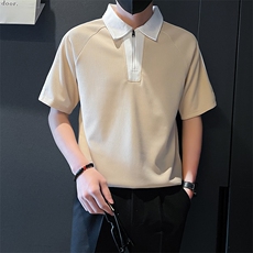 夏新款短袖POLO衫男社会小伙短袖T恤A210-A811-P45控68，男装T恤，星座210-3