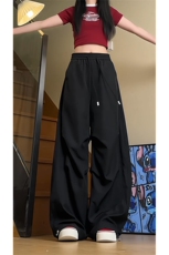 主推大货~夏季冰丝速干休闲裤宽松阔腿街舞伞兵裤A531特P35，男装休闲裤，电商A309