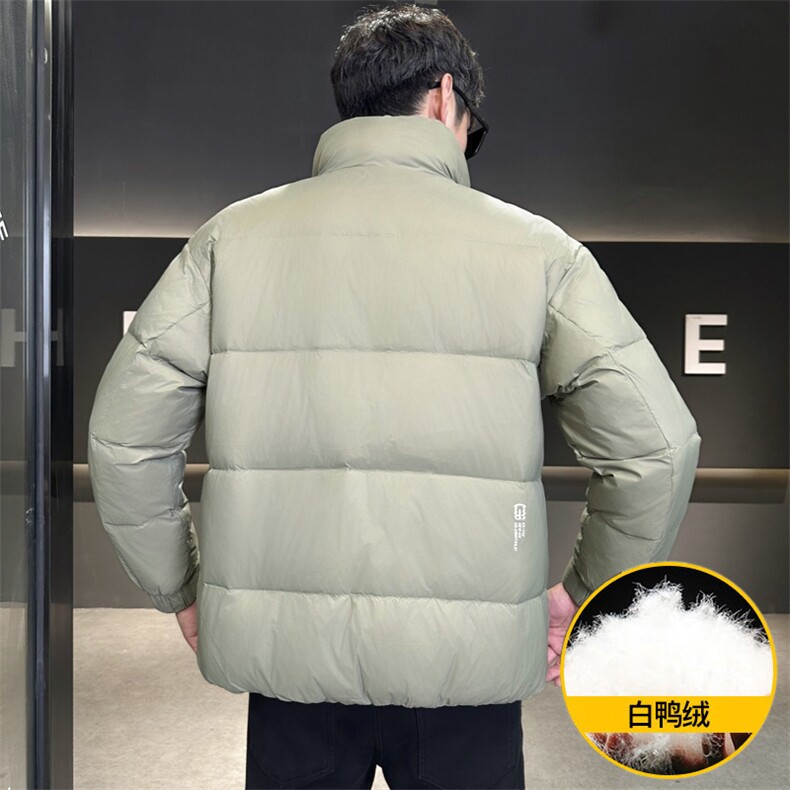 M839-P130标50%白鸭绒2025冬季男士羽绒服时尚潮流,男装羽绒服,星座507A（原星座306B-2）