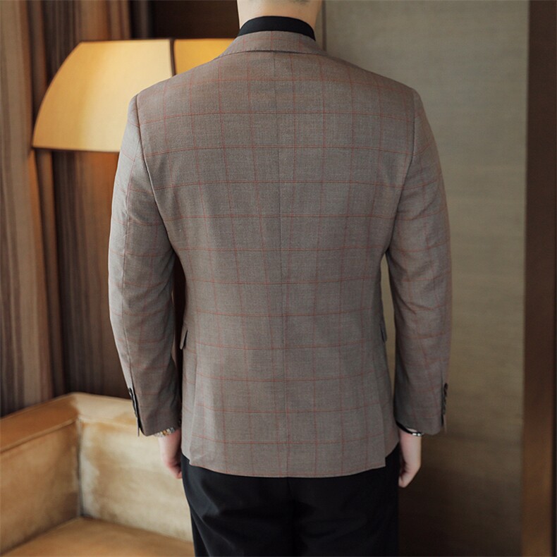 26做货-男士休闲西装修身韩版西服外套小西装上衣DX6909P165,男装西服套装,电商D216