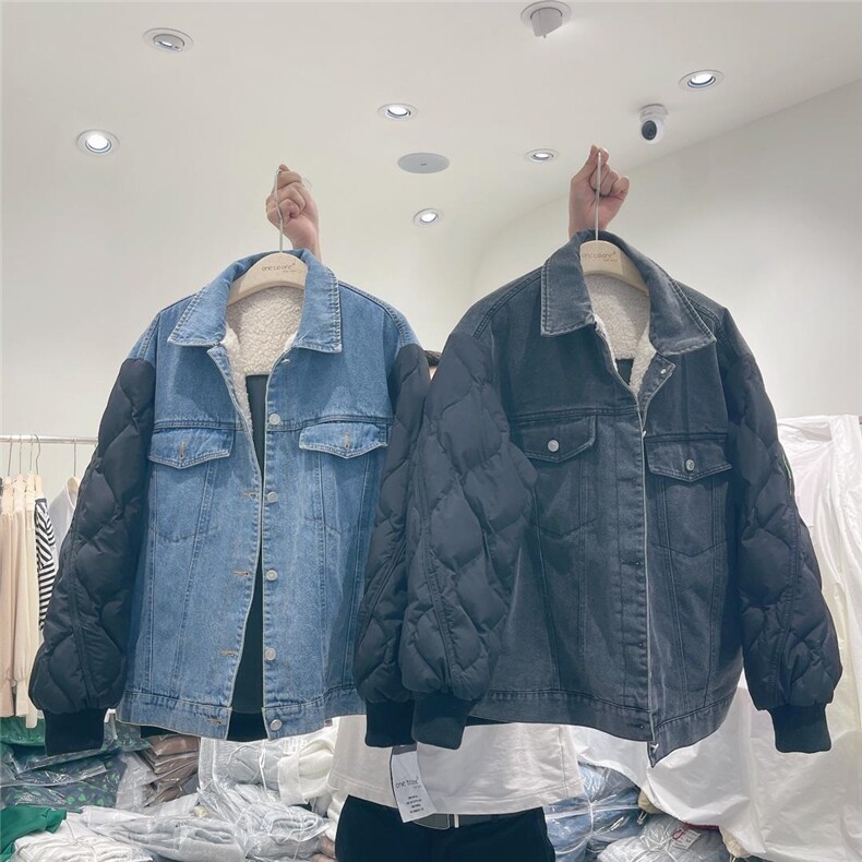 设计牛仔拼羽绒，其它，one to one for you