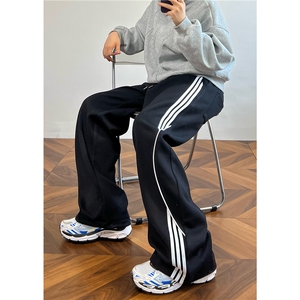 现货 2025春款 65%棉卫裤男长裤直筒裤子 特P45 控78图片