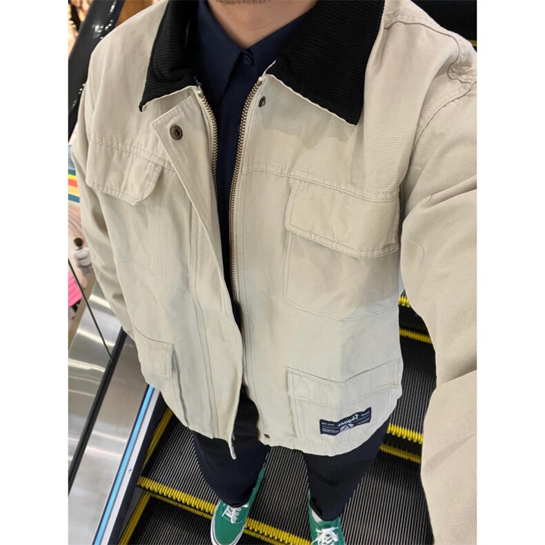 【有货】cleanfit哈灵顿外套男高级感痞帅工装夹克JK6998-P98,男装夹克,星座1007（原301D）