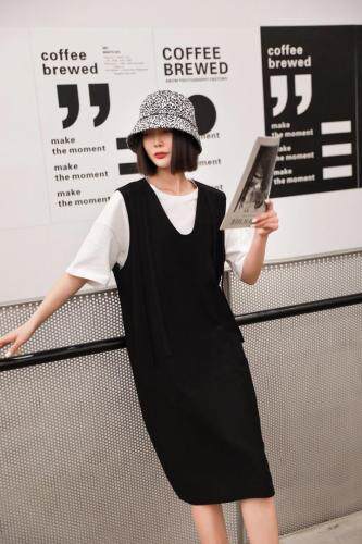 休闲百搭两件套，女装，C&B