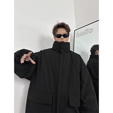 复古美拉德立领棉衣男女潮牌宽松加厚保暖棉服外套M057-P76，男装棉衣，星座308B-2