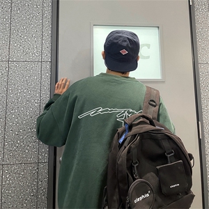 特P25控48 秋冬新款男士圆领卫衣宽松休闲日常百搭上衣WQ2455图片