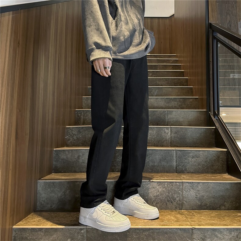 k1040-p48-限价68S-3XL微弹显瘦显高港风小脚修身ins牛仔裤,男装牛仔裤,星座116