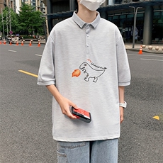 PL57040-P35翻领短袖polo衫男大码胖子半袖t恤男有领保罗衫，男装Polo衫，电商A040