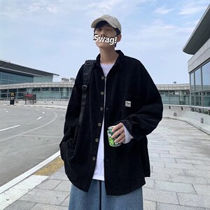 长袖衬衫春款男港风潮流C512P33，男装衬衫，星座1116-2