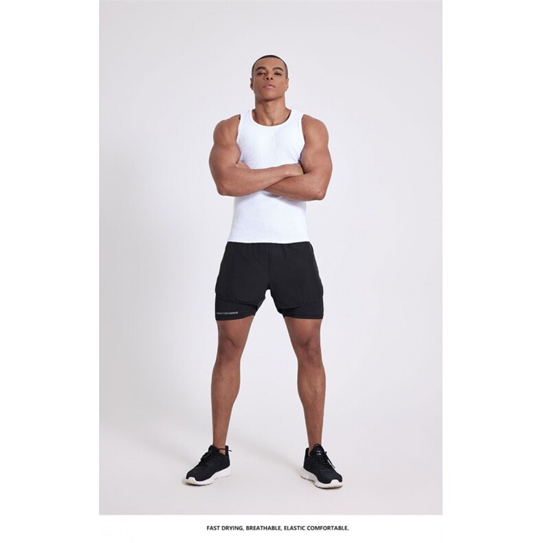 2026夏季背心男韩版运动修身螺纹无袖T恤新款罗纹纯色打底衫潮ins,男装背心/马甲,星座601-1