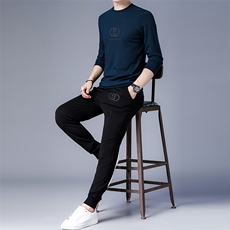 秋季休闲裤运动套装男装中年休闲卫衣服男士春秋两件套时尚百搭，男装休闲套装，电商B212（原钱塘6029）