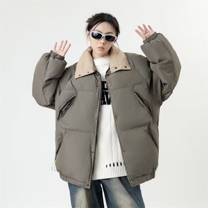 棉服男韩版潮流高街帅气女2024冬季新款ins加厚保暖外套MF021-P83