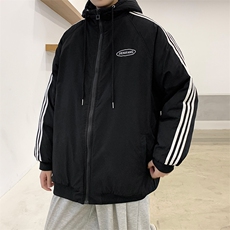 棉服韩版潮流加厚棉衣潮牌宽松帅气面包服冬季网红外套W140-P62，男装棉衣，星座512-2