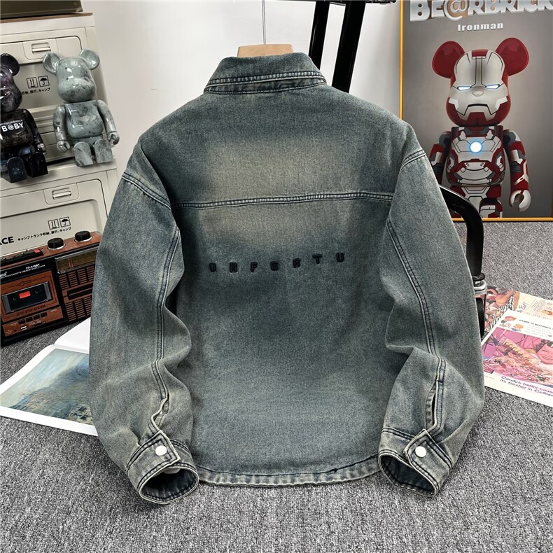秋季新款美式复古夹克水洗外套XB23P58,男装夹克,星座1116-2