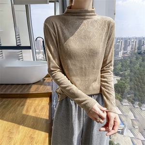 休闲保暖2024年秋季百搭气质高级女士针织衫图片