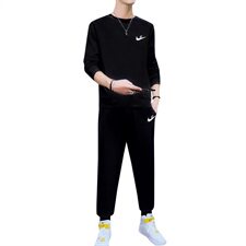 卫衣男潮2021新款韩版休闲运动套装衣服男秋季潮流两件套S807-P35，男装卫衣，星座509
